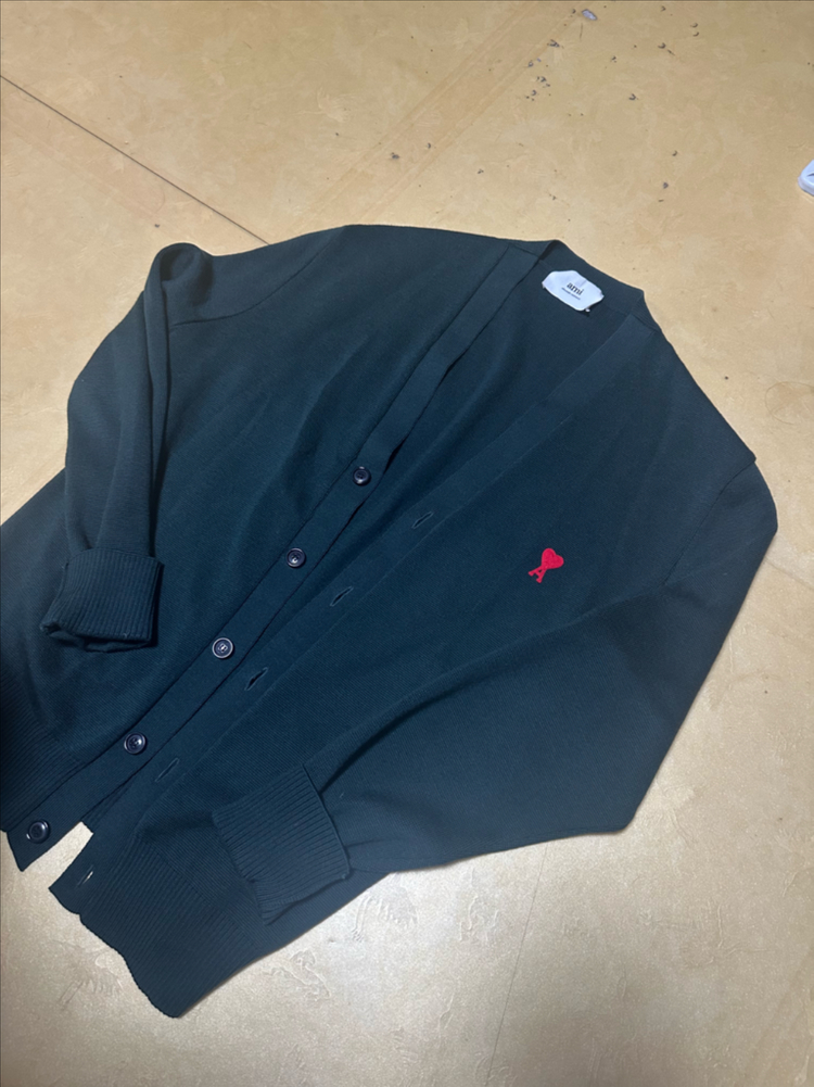 AMI 아미 가디건 스웨터 니트--1