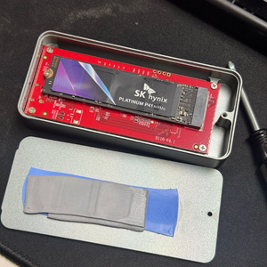 sk하이닉스 p41 2tb + 오리코 usb4인클로저