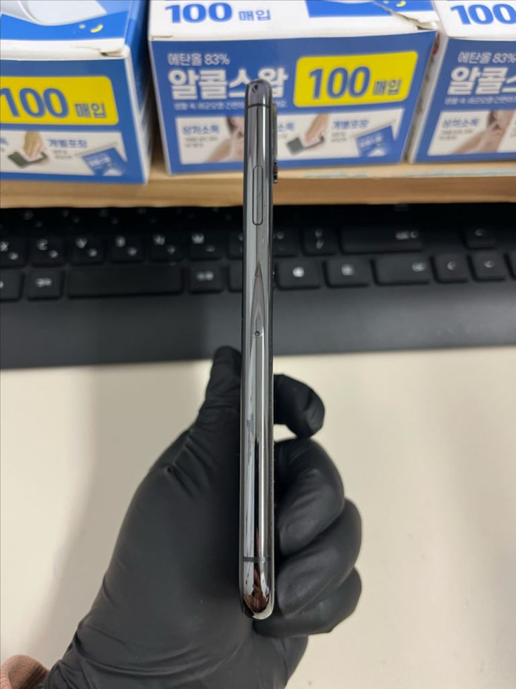 아이폰X 64G 그레이 S급!--4