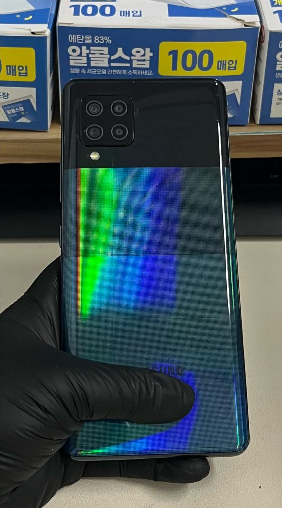 갤럭시A42 128G 블랙 S급!--1