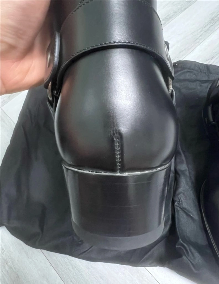 생로랑 클래식 와이어트 하네스 모터사이클 부츠 이미지