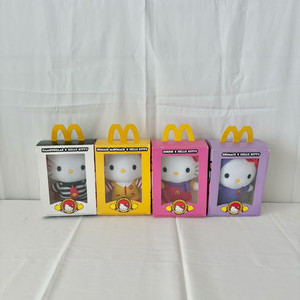 맥도날드 해피밀 헬로키티 빈티지 인형 세트 이미지