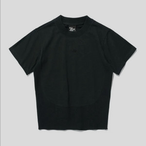 나이스고스트클럽 WAIST RIB TEE_BLACK