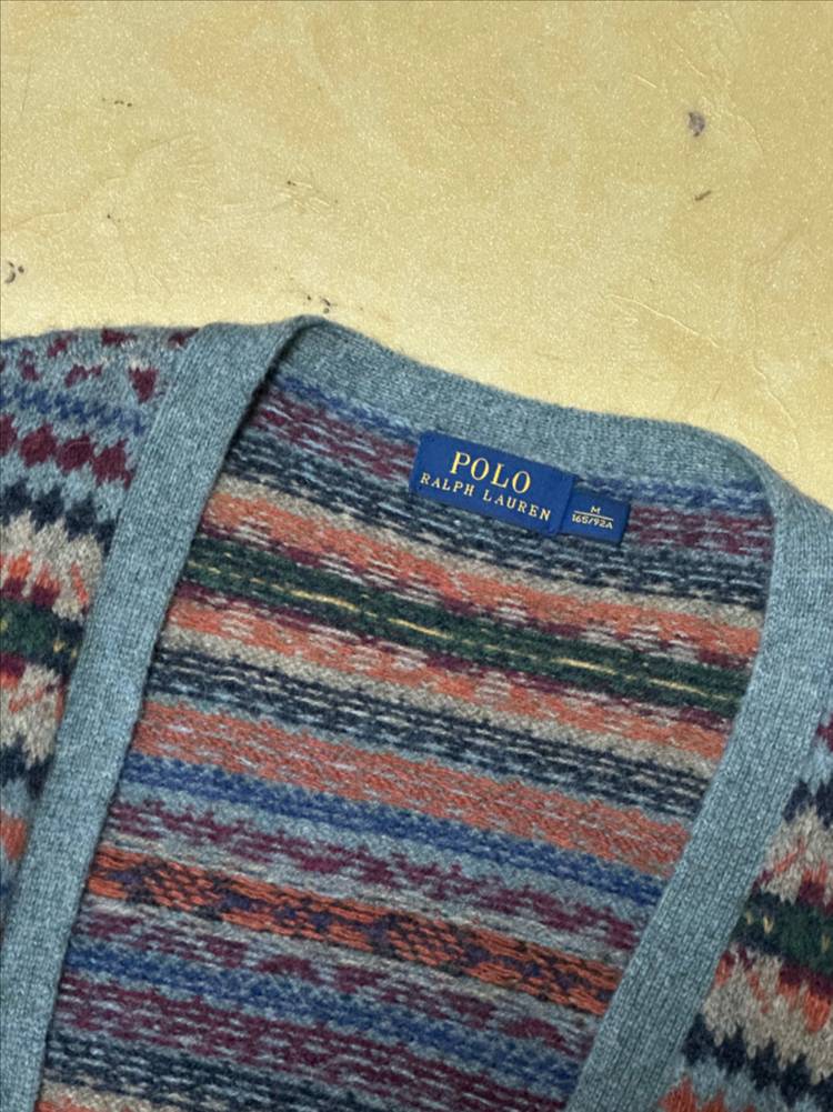 폴로 랄프로렌 페어아일 가디건 니트 M 사이즈--2