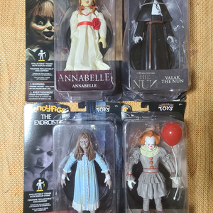 [4종 세트] 호러 콜렉션 더 넌 발락 , 애나벨 , 엑소시스트 메건 , IT 페니와이즈 4종 세트