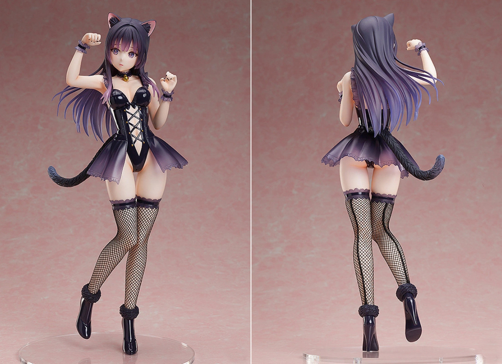 프링 sorasis 소라이 유카 네코미미 바니 미소녀 FREEing 피규어--4