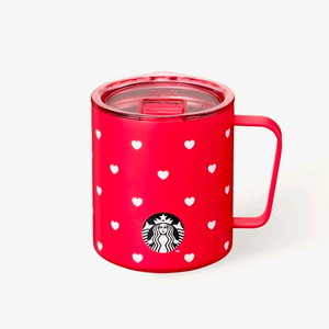 [택포] 스타벅스 SS 하트풀 미르 캠프컵 텀블러 355ml
