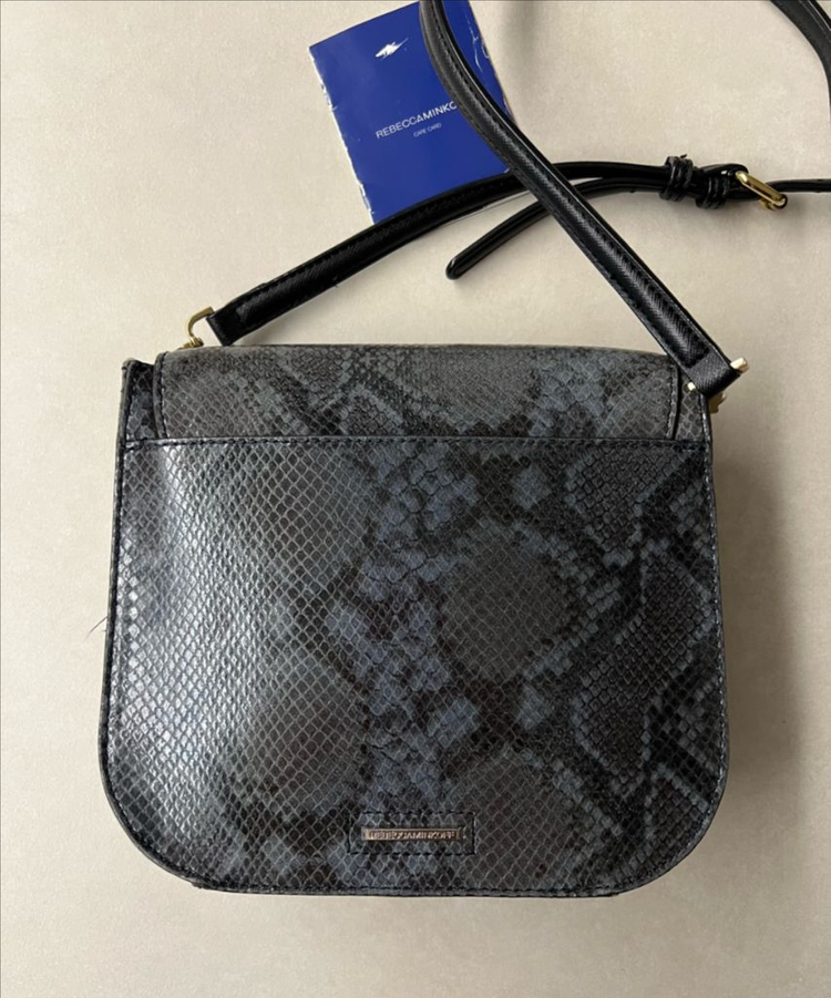 레베카밍코프 뱀피무늬 가죽 숄더&크로스백 이미지