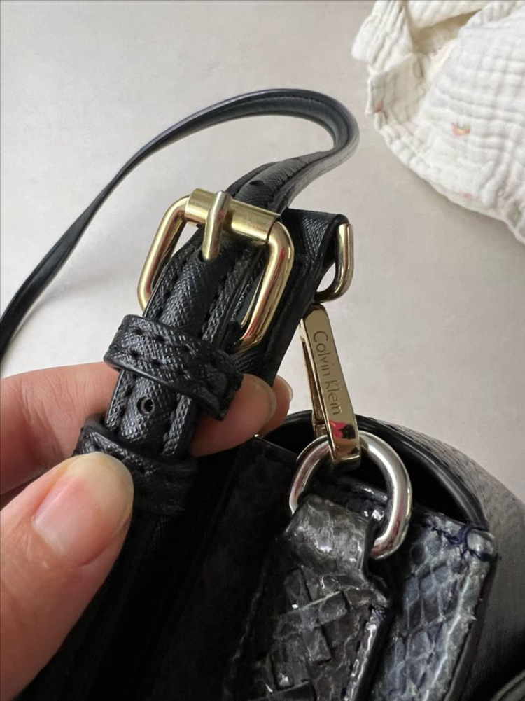 레베카밍코프 뱀피무늬 가죽 숄더&크로스백 이미지