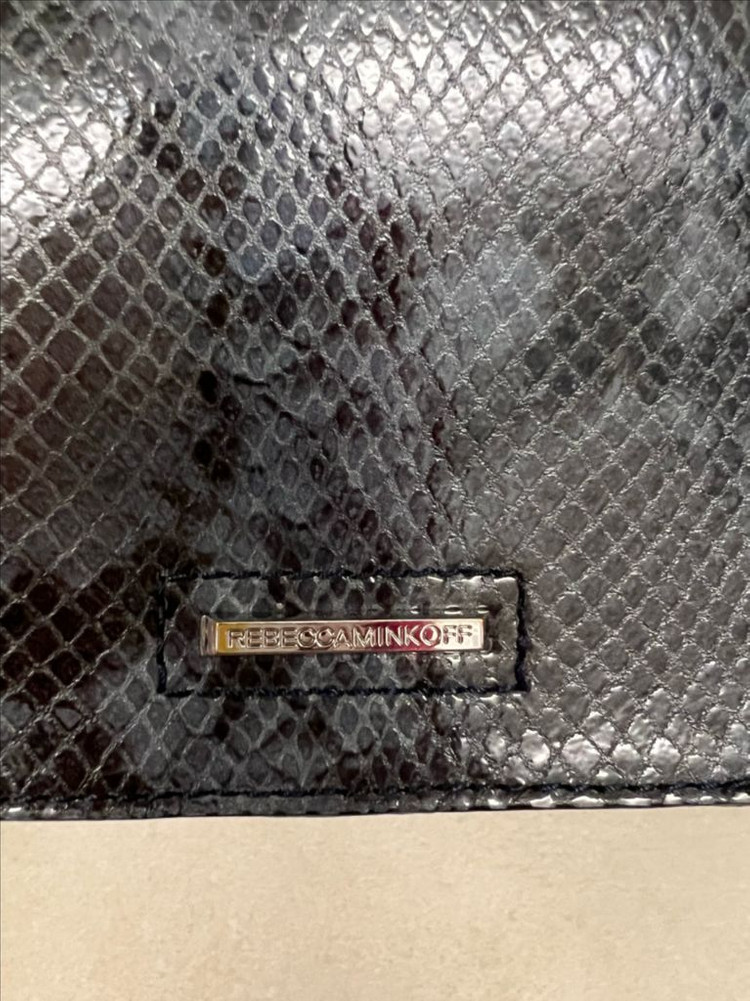 레베카밍코프 뱀피무늬 가죽 숄더&크로스백 이미지