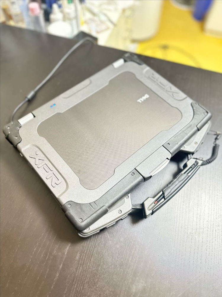 DELL LATITUDE E6400 XFR 터프북 러기드 노트북 게탁 아웃도어 캠핑 밀리터리 델 라티튜드 이미지