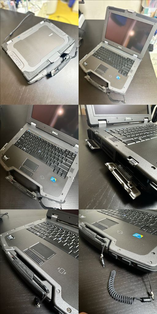 DELL LATITUDE E6400 XFR 터프북 러기드 노트북 게탁 아웃도어 캠핑 밀리터리 델 라티튜드 이미지