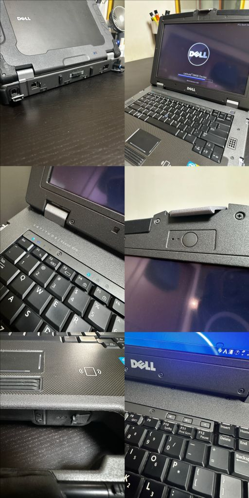 DELL LATITUDE E6400 XFR 터프북 러기드 노트북 게탁 아웃도어 캠핑 밀리터리 델 라티튜드 이미지