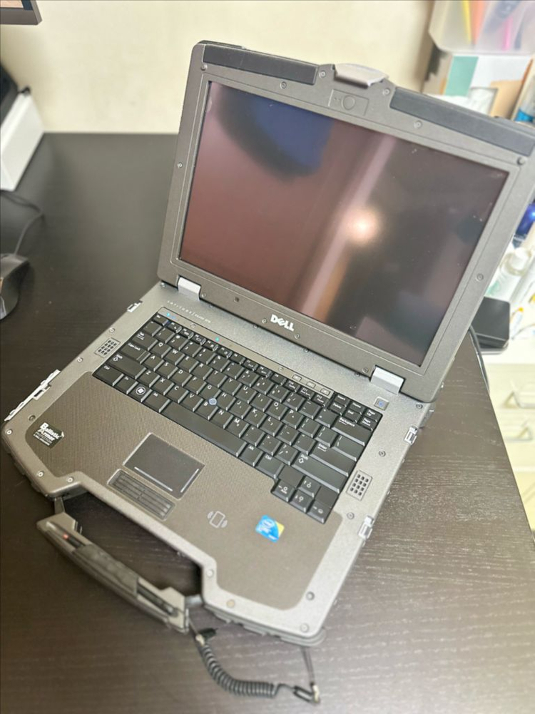 DELL LATITUDE E6400 XFR 터프북 러기드 노트북 게탁 아웃도어 캠핑 밀리터리 델 라티튜드 이미지