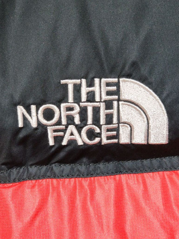 (100) 노스페이스 눕시패딩 점퍼 검빨 거위털 700 구스다운 자켓--3