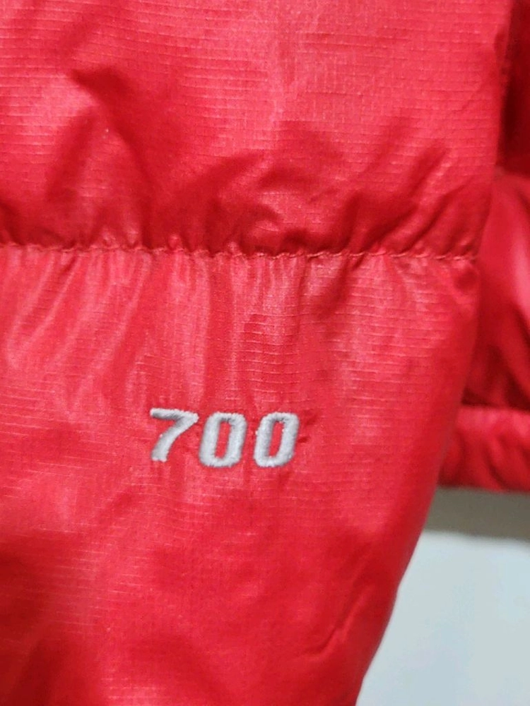 (100) 노스페이스 눕시패딩 점퍼 검빨 거위털 700 구스다운 자켓 이미지