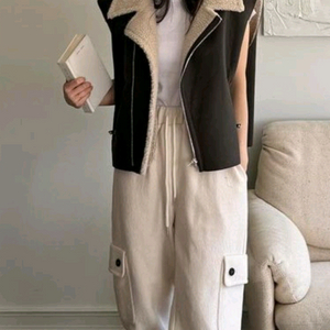 올라이츠) 도쿄 무스탕 베스트 (새상품)