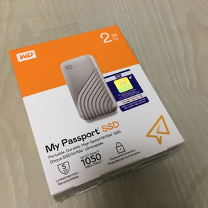 WD mypassport 외장ssd 2tb 미개봉