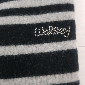 Wolsey 울시 스트라이프 울 100% 니트 울100 니트 스웨터 울 스트라이프 니트 울 니트 울시 니트
