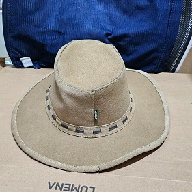 ROGUE 가죽 카우보이 모자