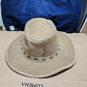 ROGUE 가죽 카우보이 모자