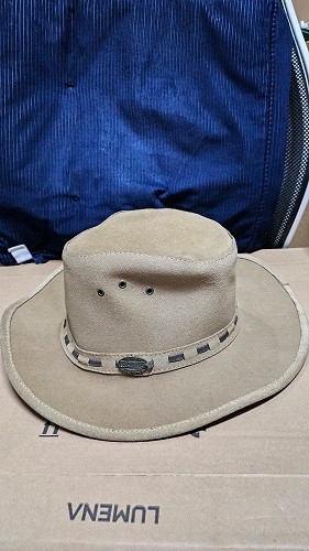 ROGUE 가죽 카우보이 모자--1