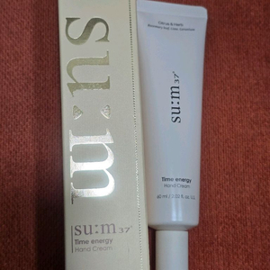 숨37 타임 에너지 핸드크림 60ml 새상품