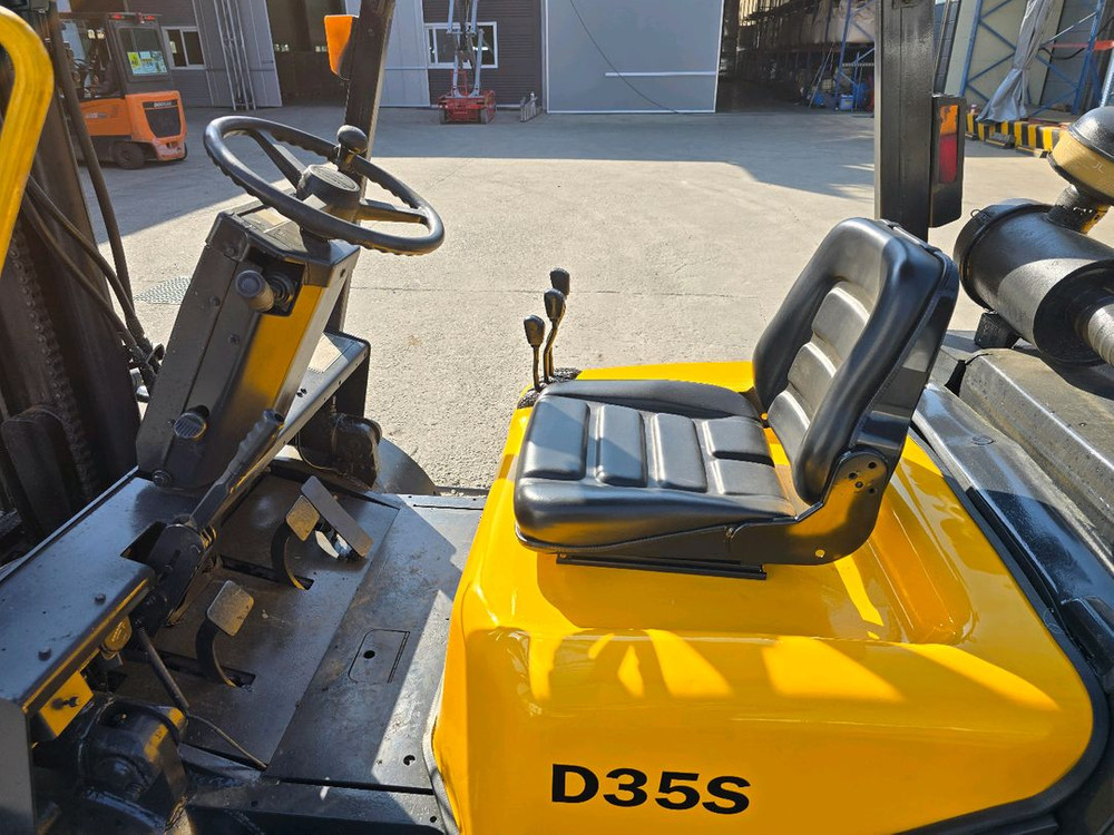 가성비 보장! 두산 3.5톤 힌지드 흰지드 바가지 디젤중고지게차 1050만원--5