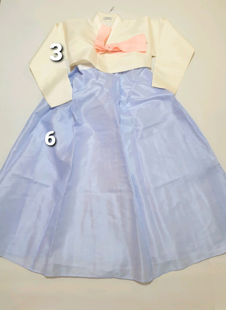 (문희즘)고품격 조끼형 한복치마+ 여아민소매한복치마--2