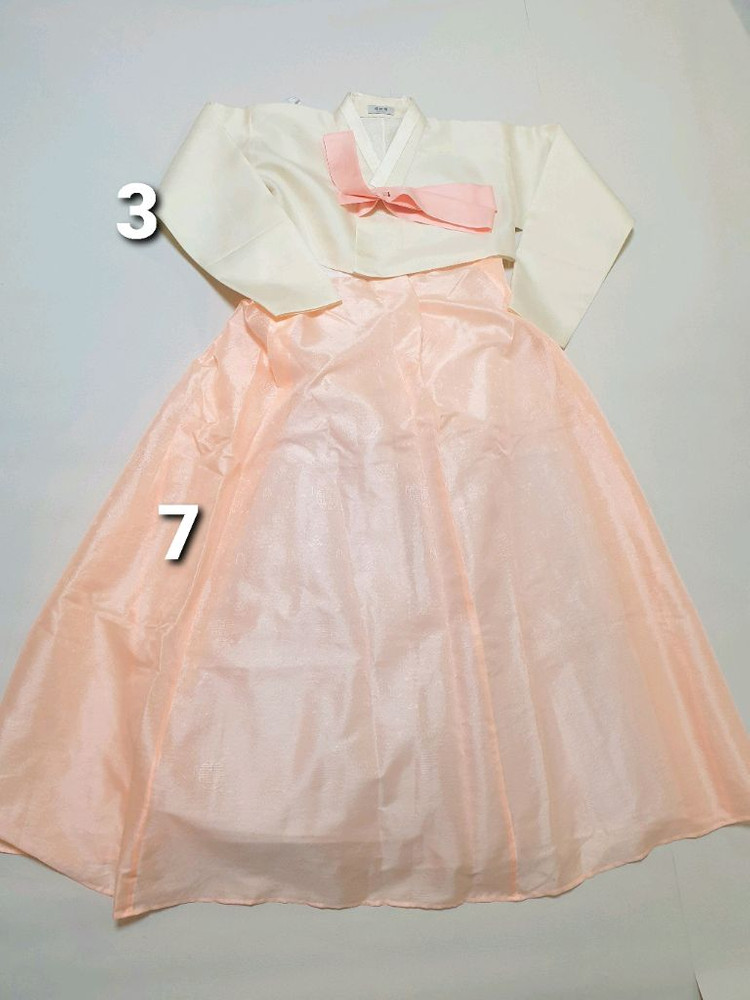 (문희즘)고품격 조끼형 한복치마+ 여아민소매한복치마--3