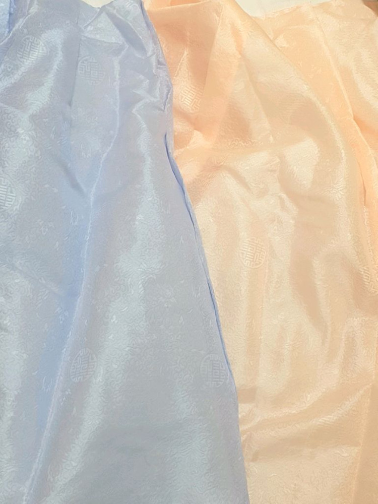 (문희즘)고품격 조끼형 한복치마+ 여아민소매한복치마--6