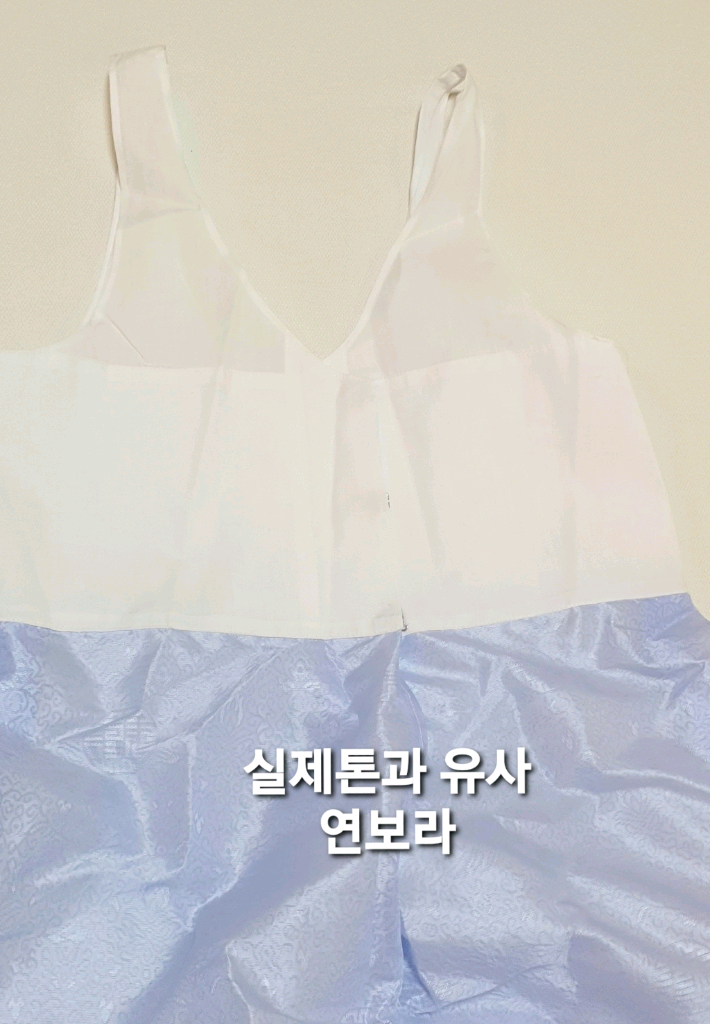 (문희즘)고품격 조끼형 한복치마+ 여아민소매한복치마--8