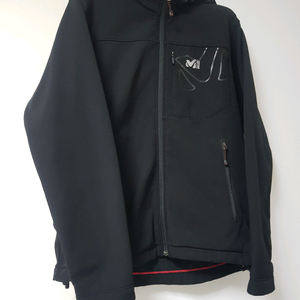MILLET outdoor 밀레 블랙 후드 아웃도어 등산 자켓 밀레 블랙 후드 자켓 등산의류 등산복 의류