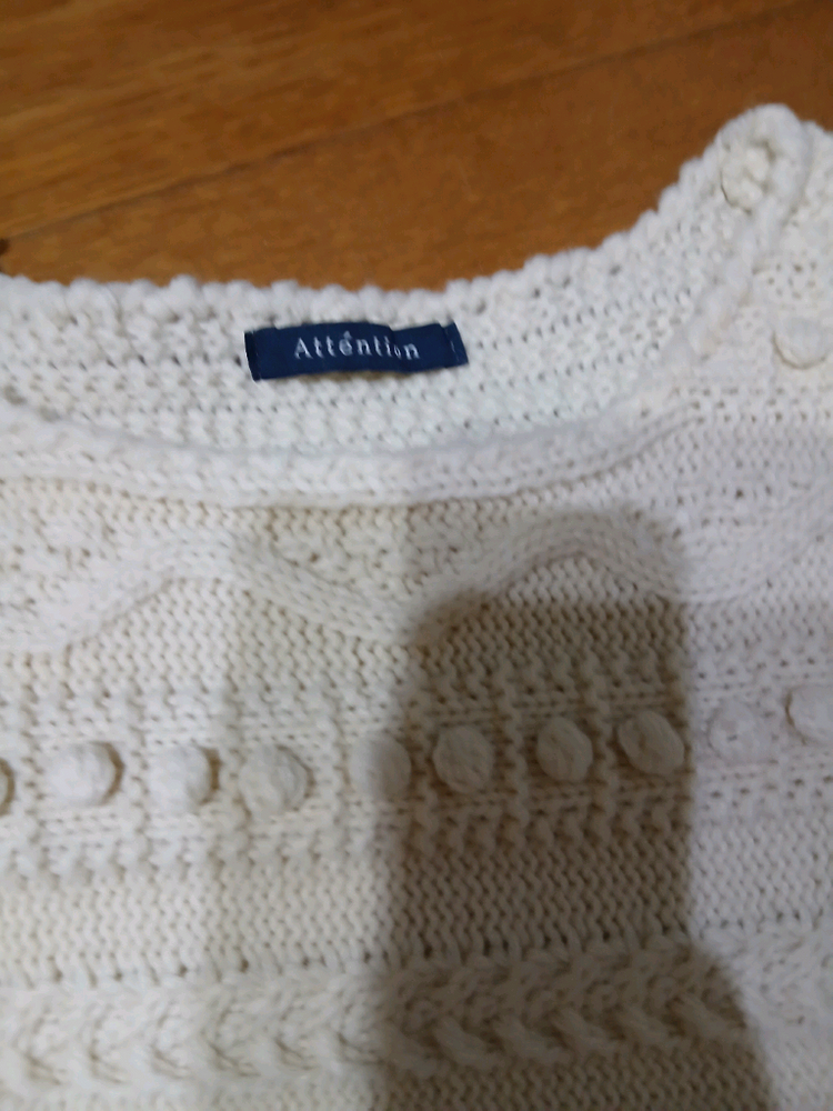 니트 원피스S--1