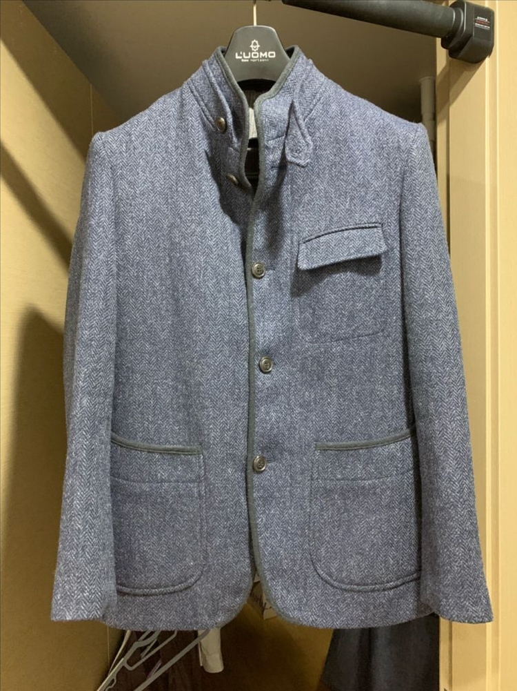 커스텀멜로우 울자켓 100사이즈 (사용감적음)--4