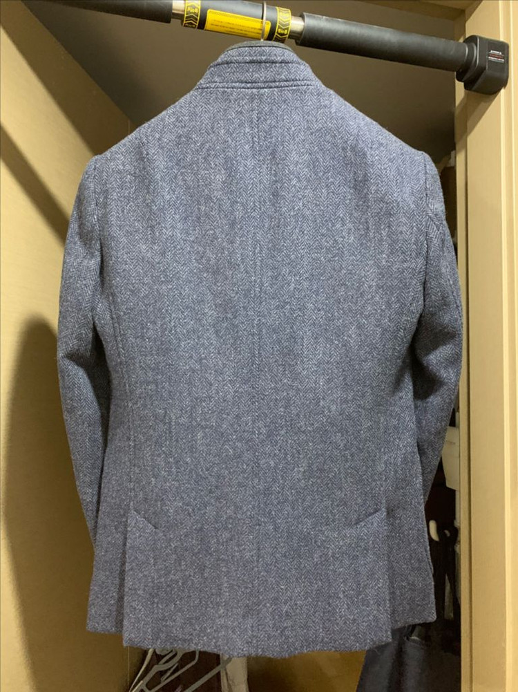 커스텀멜로우 울자켓 100사이즈 (사용감적음)--1