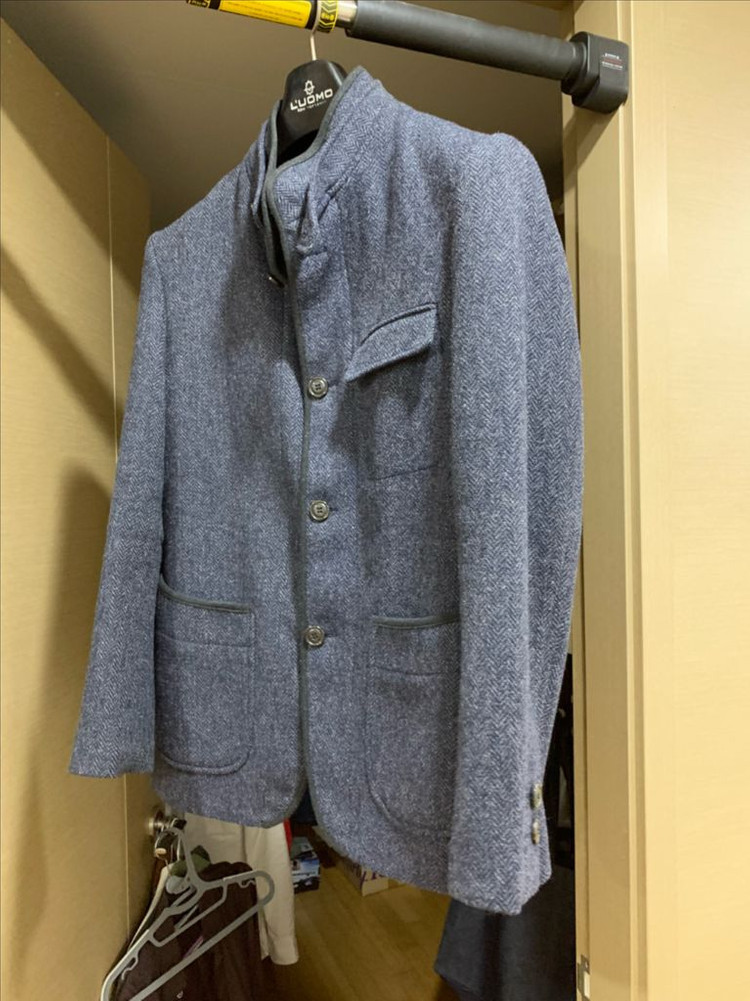 커스텀멜로우 울자켓 100사이즈 (사용감적음)--3