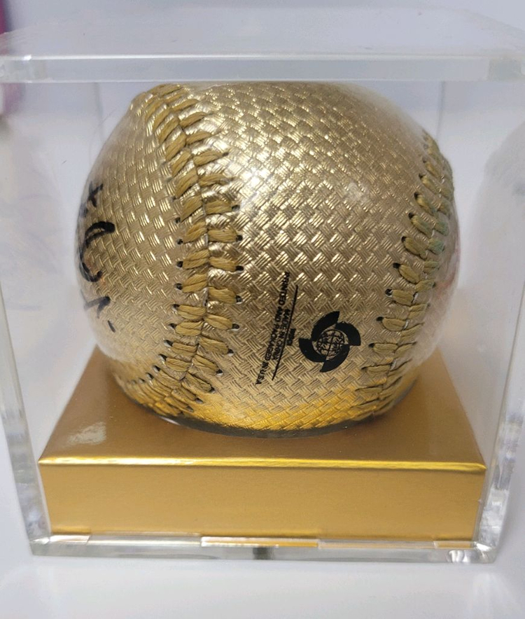 WBC 골드볼 삼성라이온즈 오승환 싸인볼--2