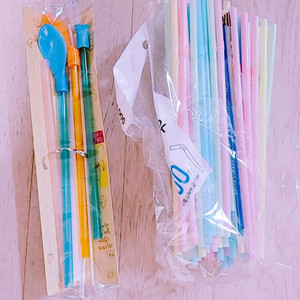 [ 새상품_빨대+빨대도구들 일괄 저렴히 판매 ]