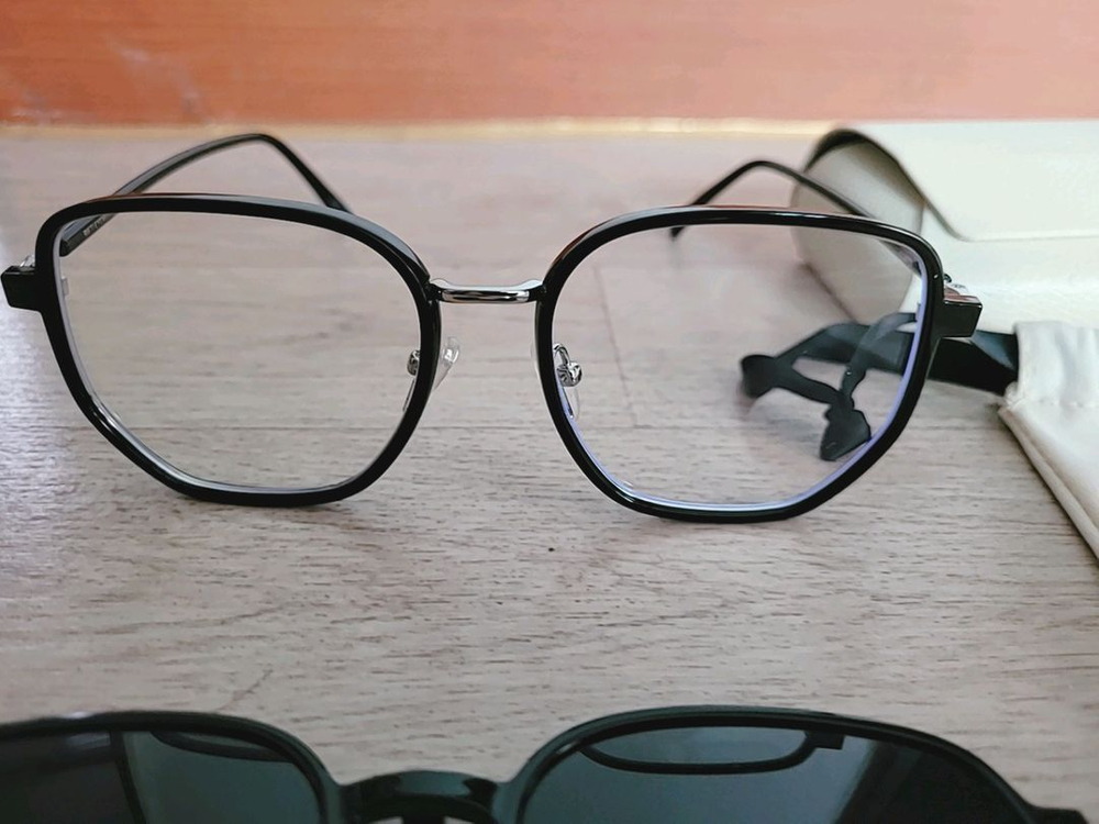 [ 미개봉새상품_고급 썬글라서 장착 겸용 블버핏 블랙철테 / 안경테 저렴히 판매 ]--1