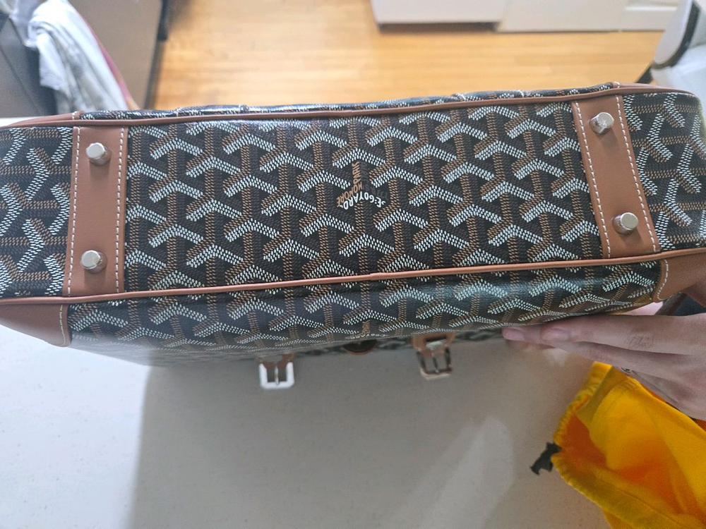 고야드 토트백--3