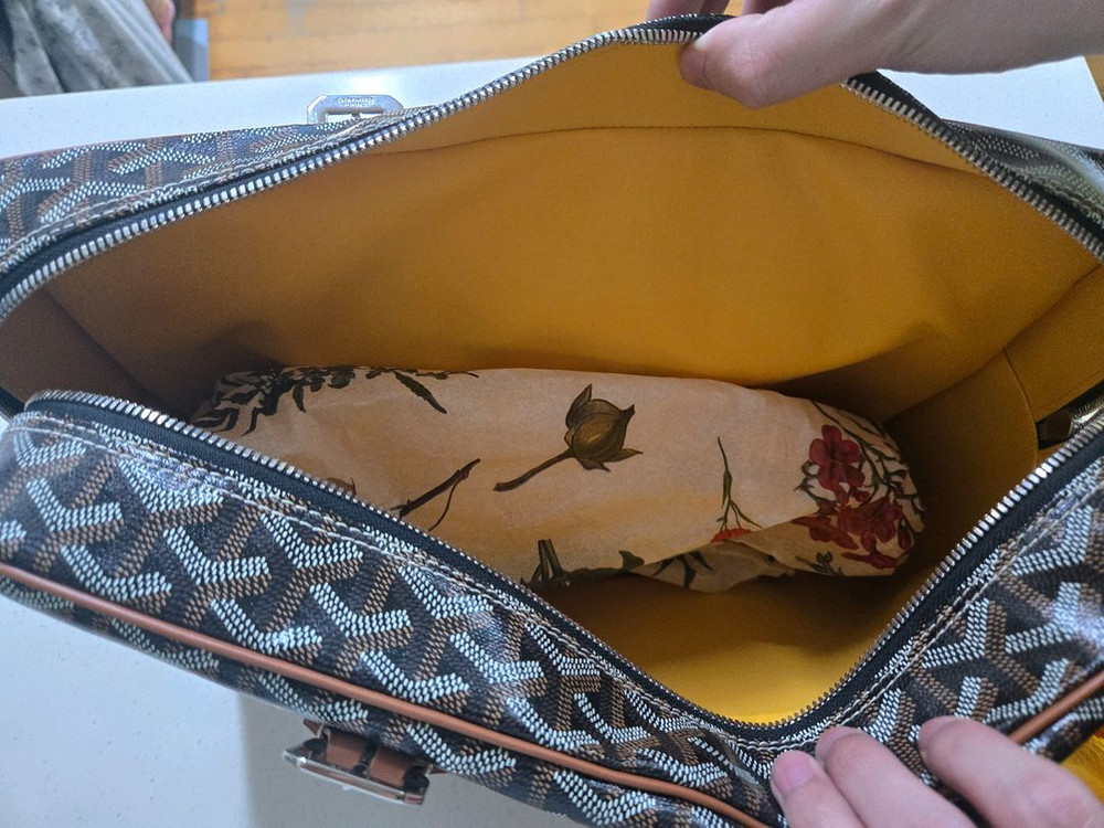 고야드 토트백--5