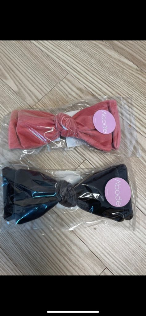 헤어핀(아보드) 벨벳리본핀--5