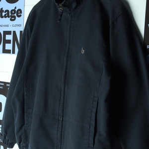 (M-L) 까르뜨블랑슈 집업 바람막이 점퍼자켓 90s