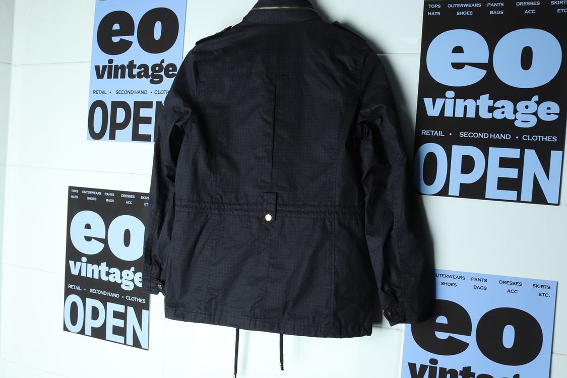 W(M-L) 빈폴 집업 바람막이 점퍼자켓 워크 사파리--7