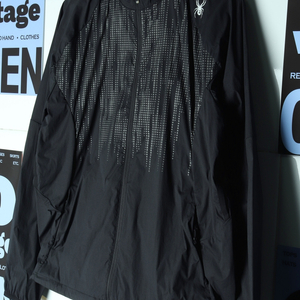 (L-XL) 스파이더 집업 바람막이 점퍼자켓 경량