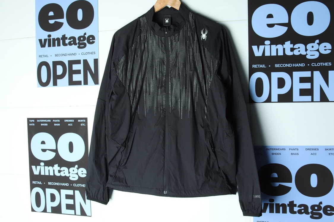 (L-XL) 스파이더 집업 바람막이 점퍼자켓 경량--1