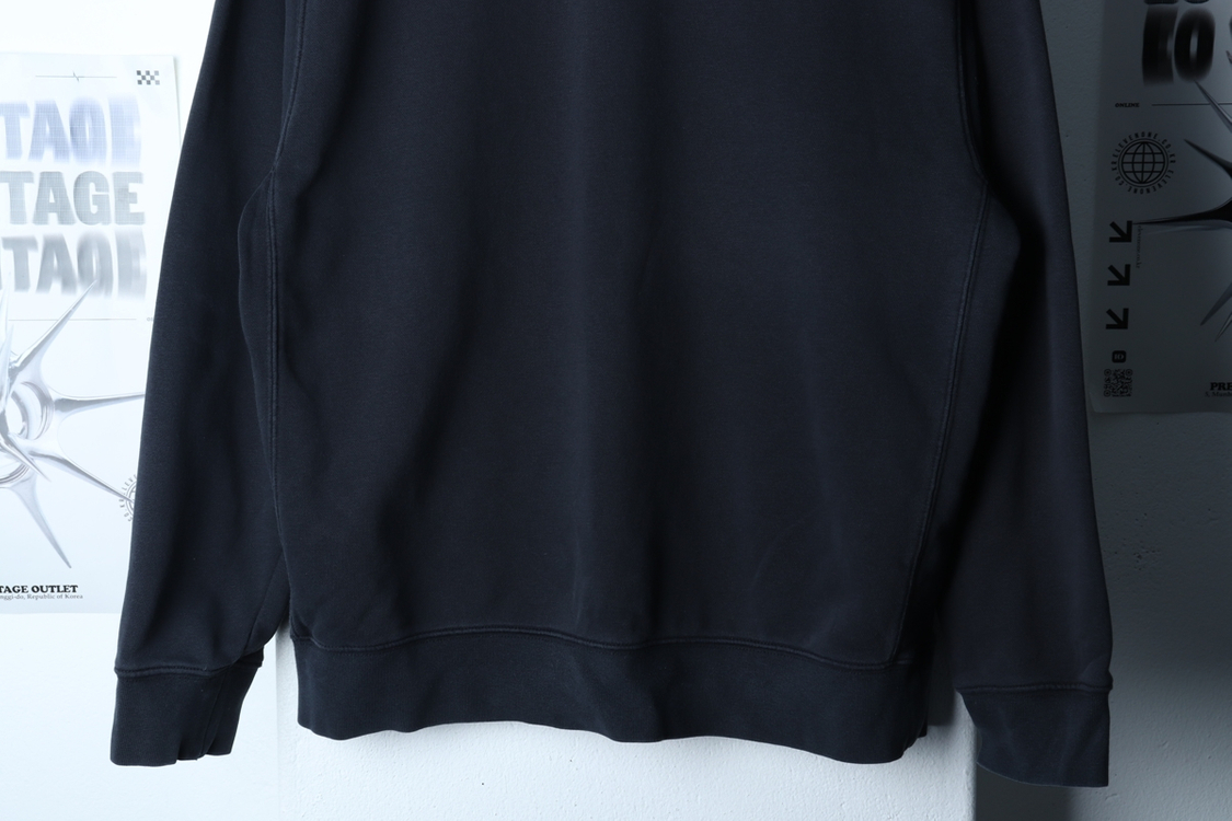 (XL) 나이키 맨투맨 티셔츠 사용감 스몰로고 블랙--3