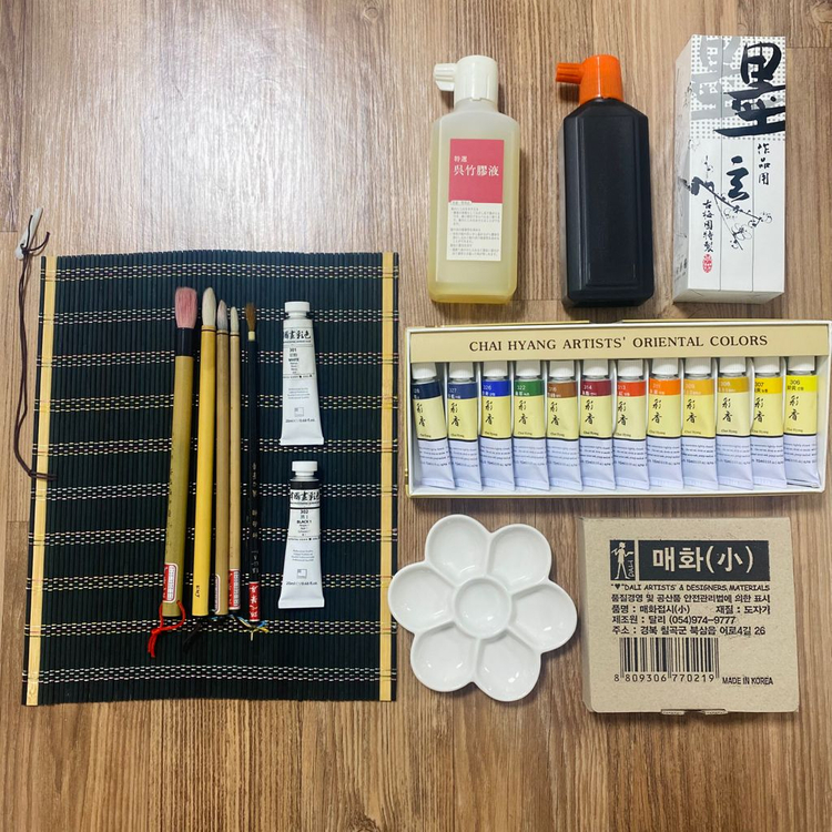 민화재료 일체--0