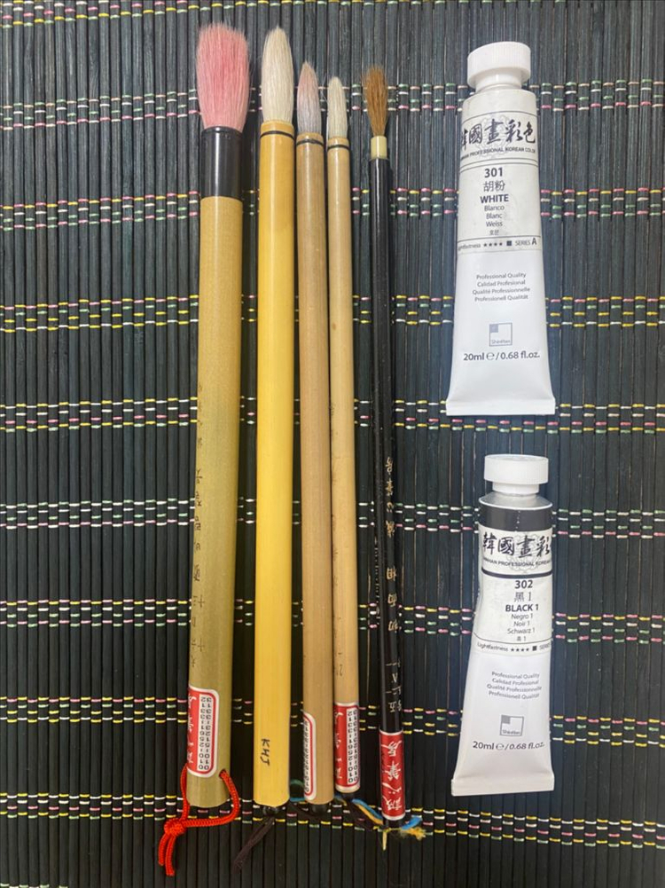 민화재료 일체--3